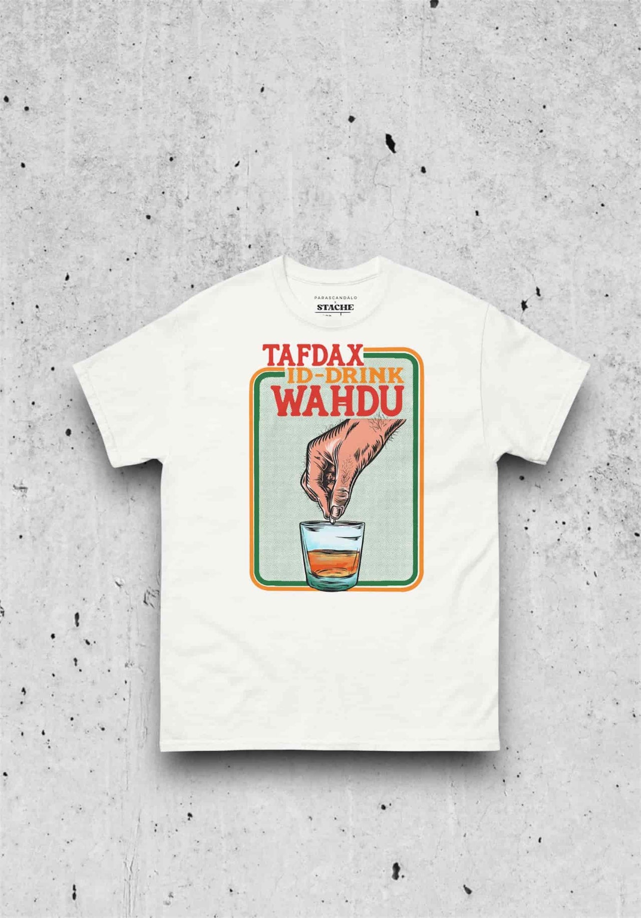TAFDAX DRINK WAĦDU T-SHIRT BY STACHE