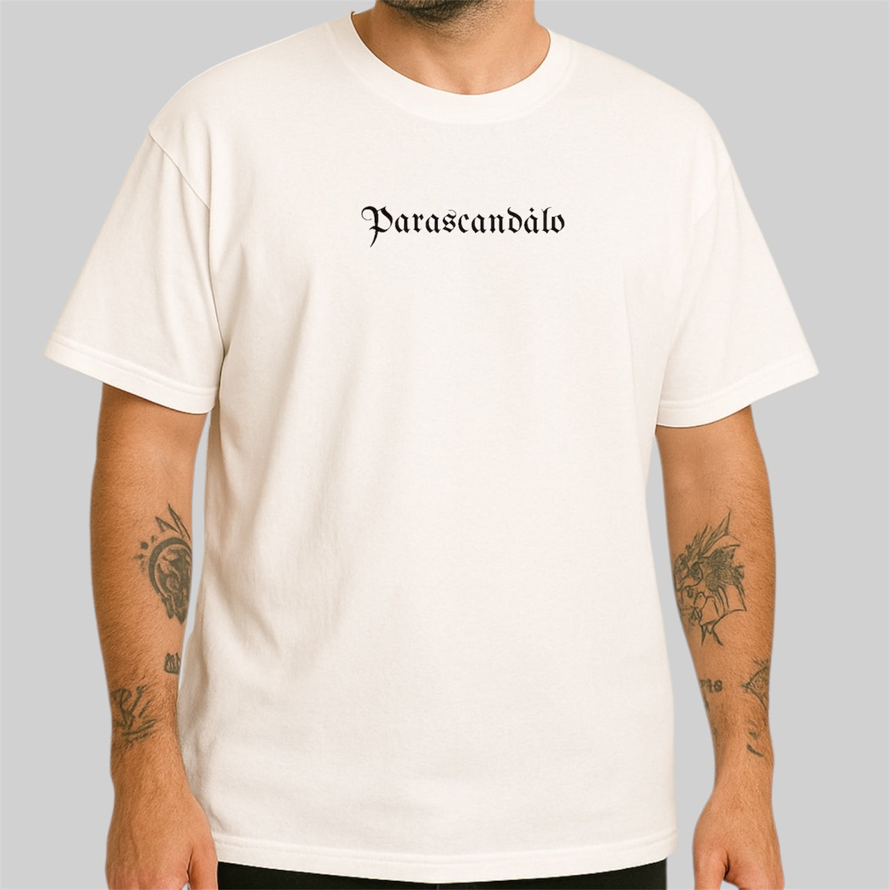 SCRIPT LOGO T-SHIRT WHITE