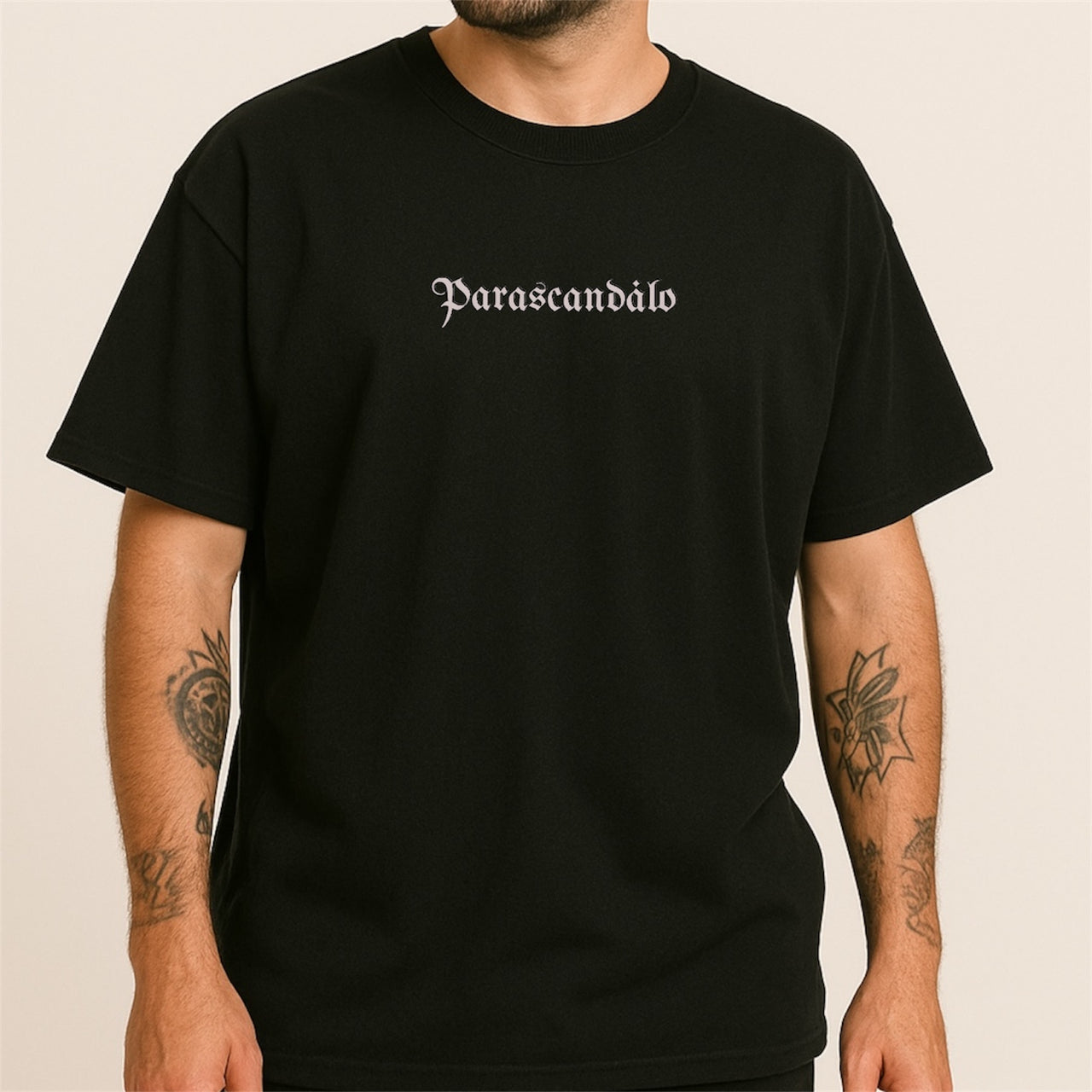 SCRIPT LOGO T-SHIRT BLACK