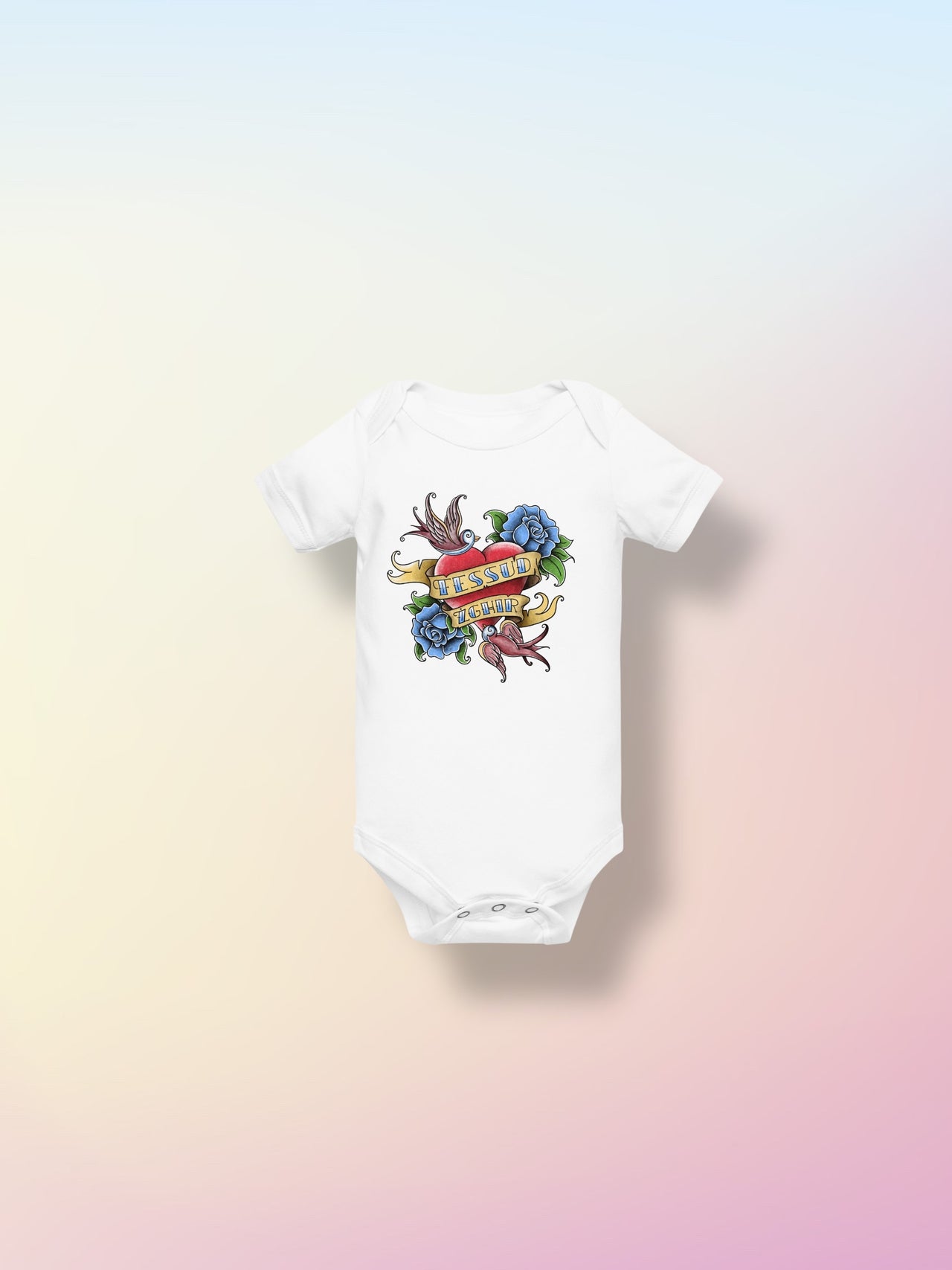 STACHE BABY FESSUD ZGĦIR BODYSUIT WHITE