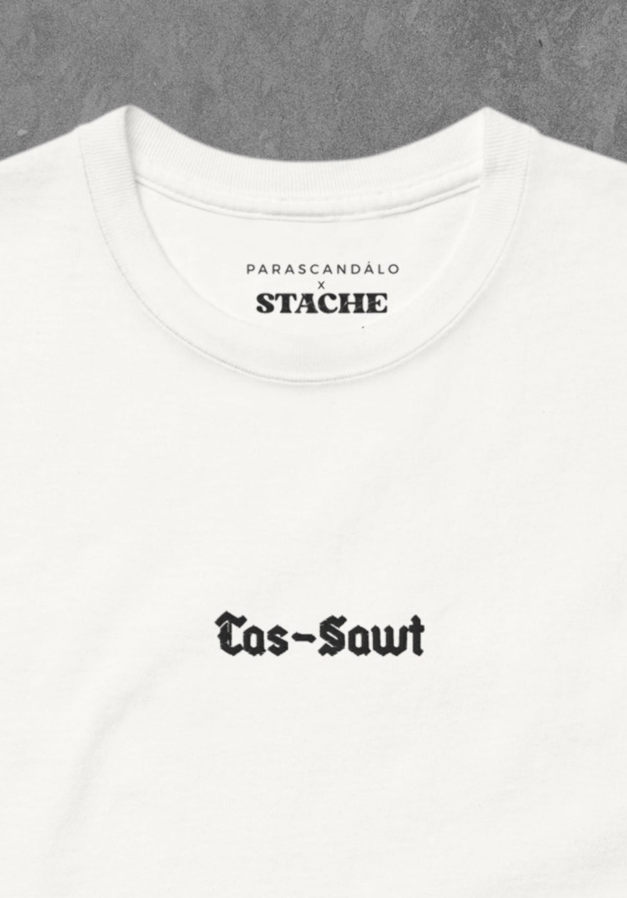 TAS-SAWT EMBROIDERED T-SHIRT BY STACHE