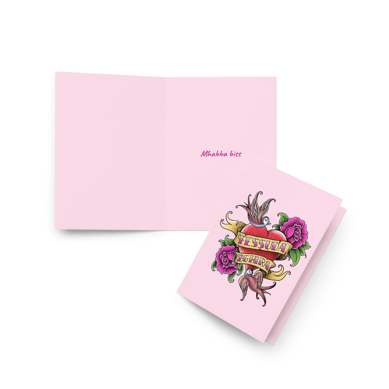 FESSUDA ZGĦIRA GREETING CARD BY STACHE