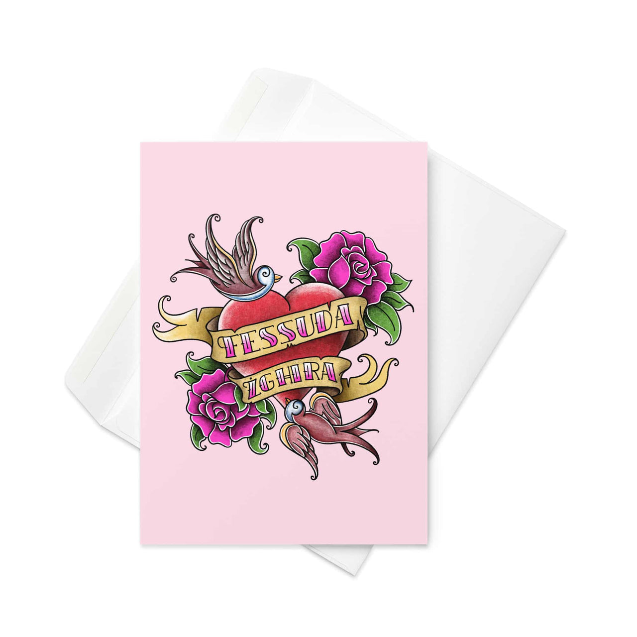 FESSUDA ZGĦIRA GREETING CARD BY STACHE