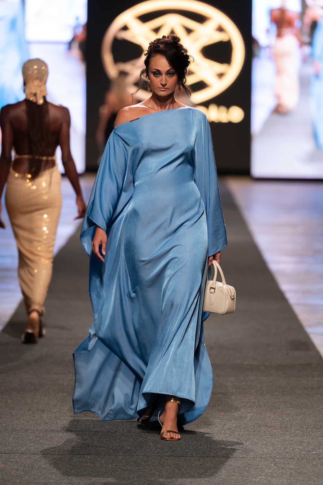 ANNA KAFTAN DRESS
