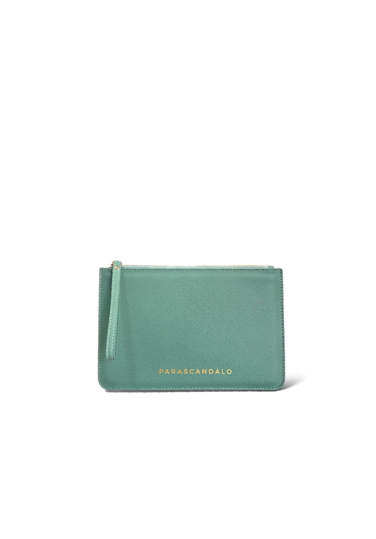 JESS CLUTCH BAG SAGE GOLD