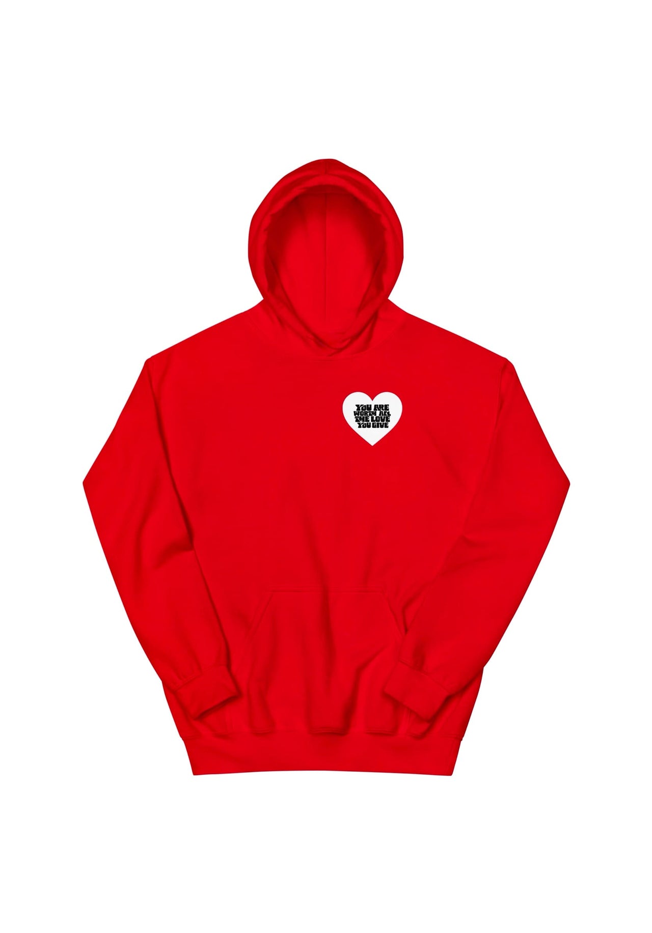 MINI WORTH ALL THE LOVE  HOODIE BY E.LEMENTI