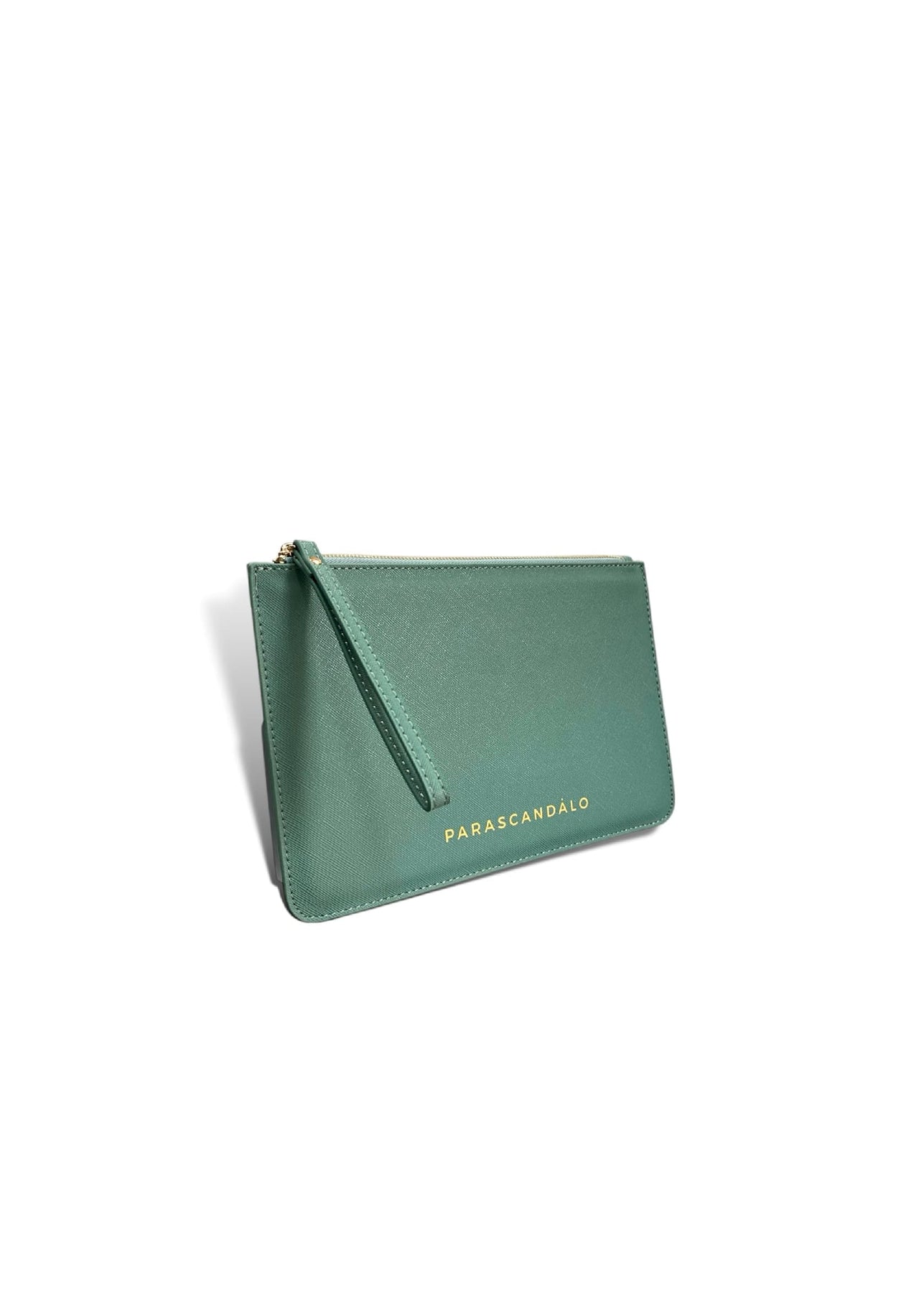 JESS CLUTCH BAG SAGE GOLD