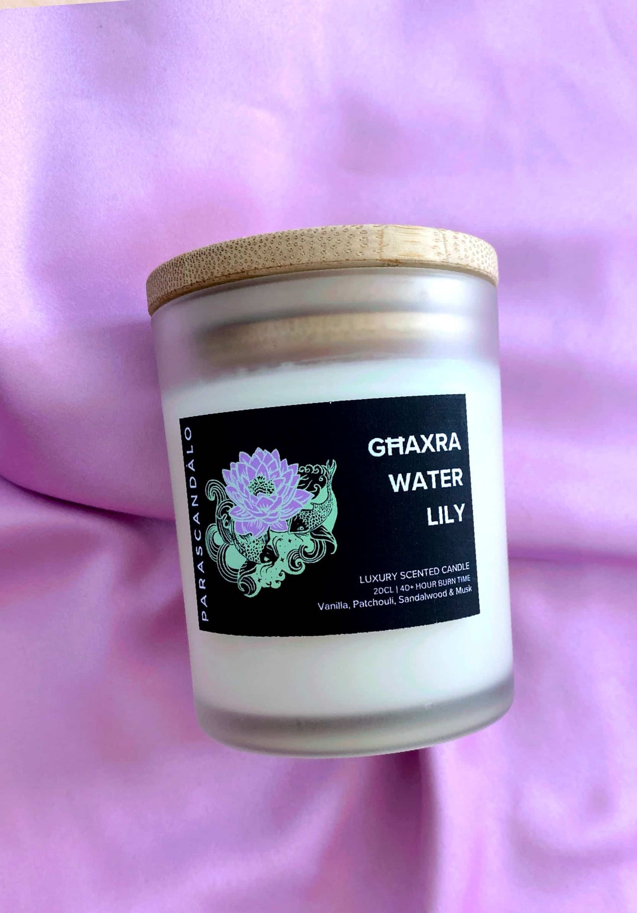 SCENTED CANDLE - GĦAXRA WATER LILY