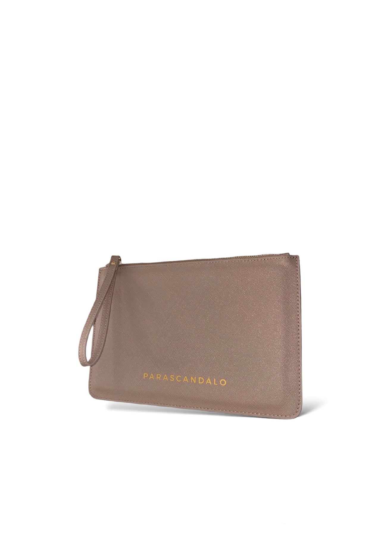 JESS CLUTCH BAG TAUPE GOLD
