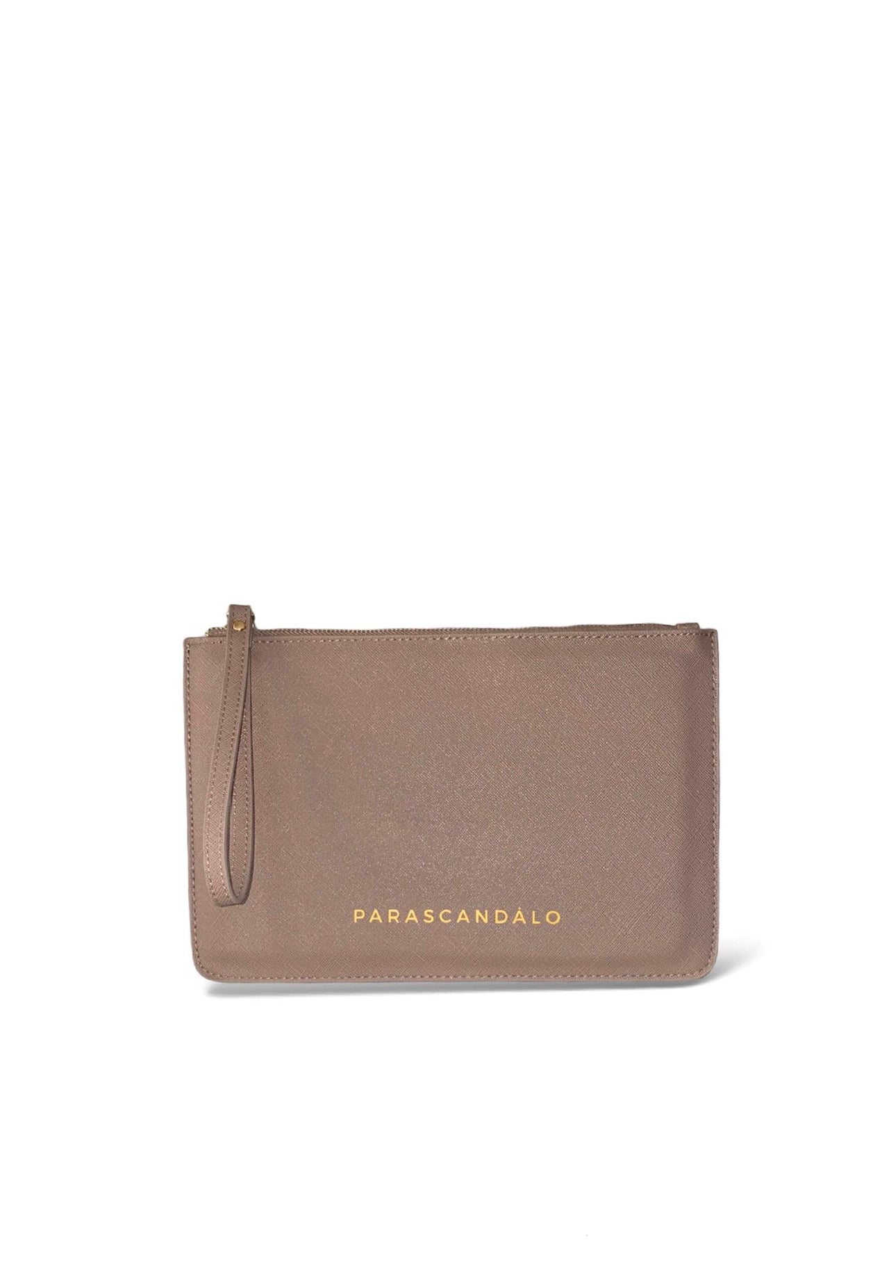 JESS CLUTCH BAG TAUPE GOLD