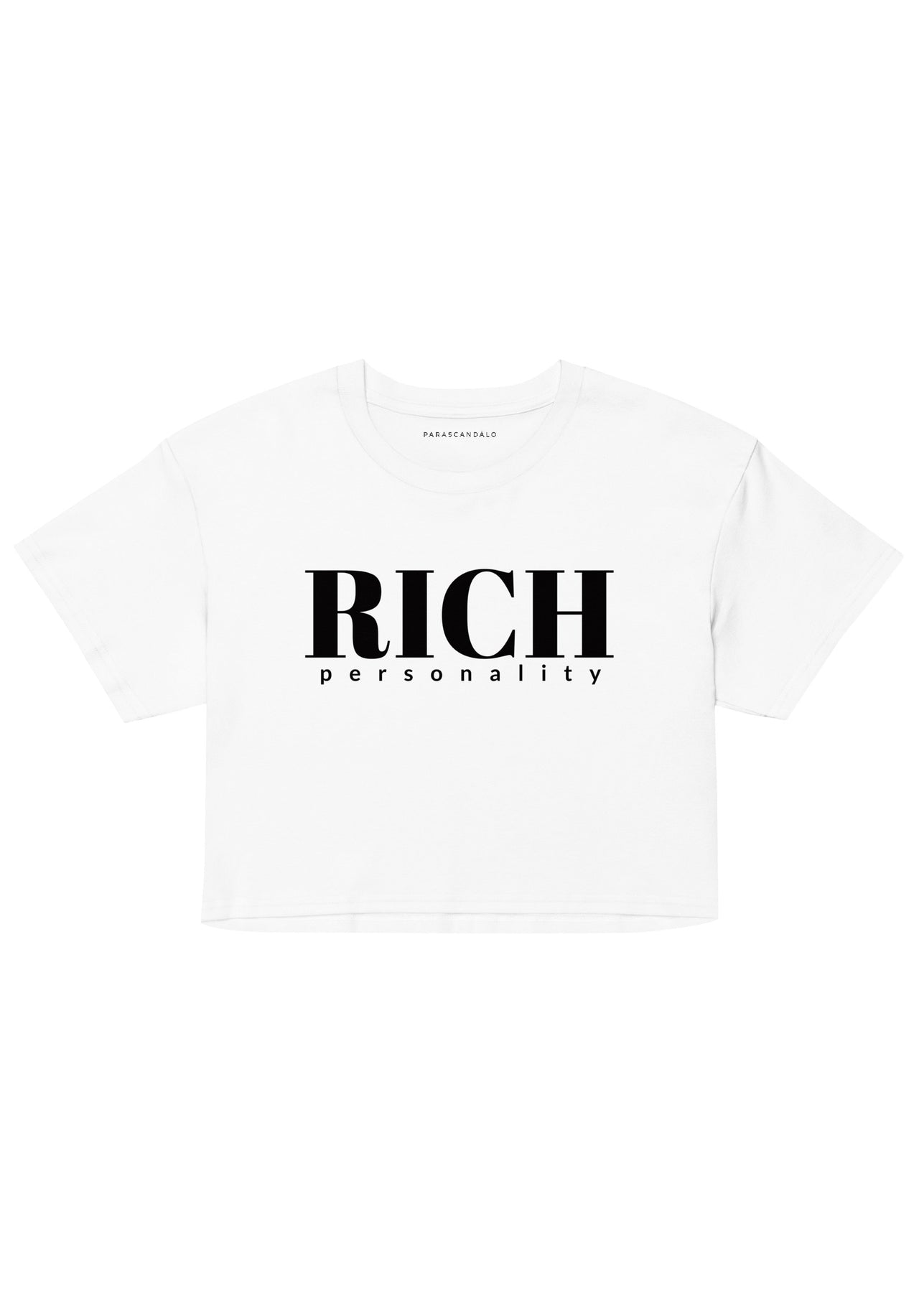 RICH PERSONALITY Crop top