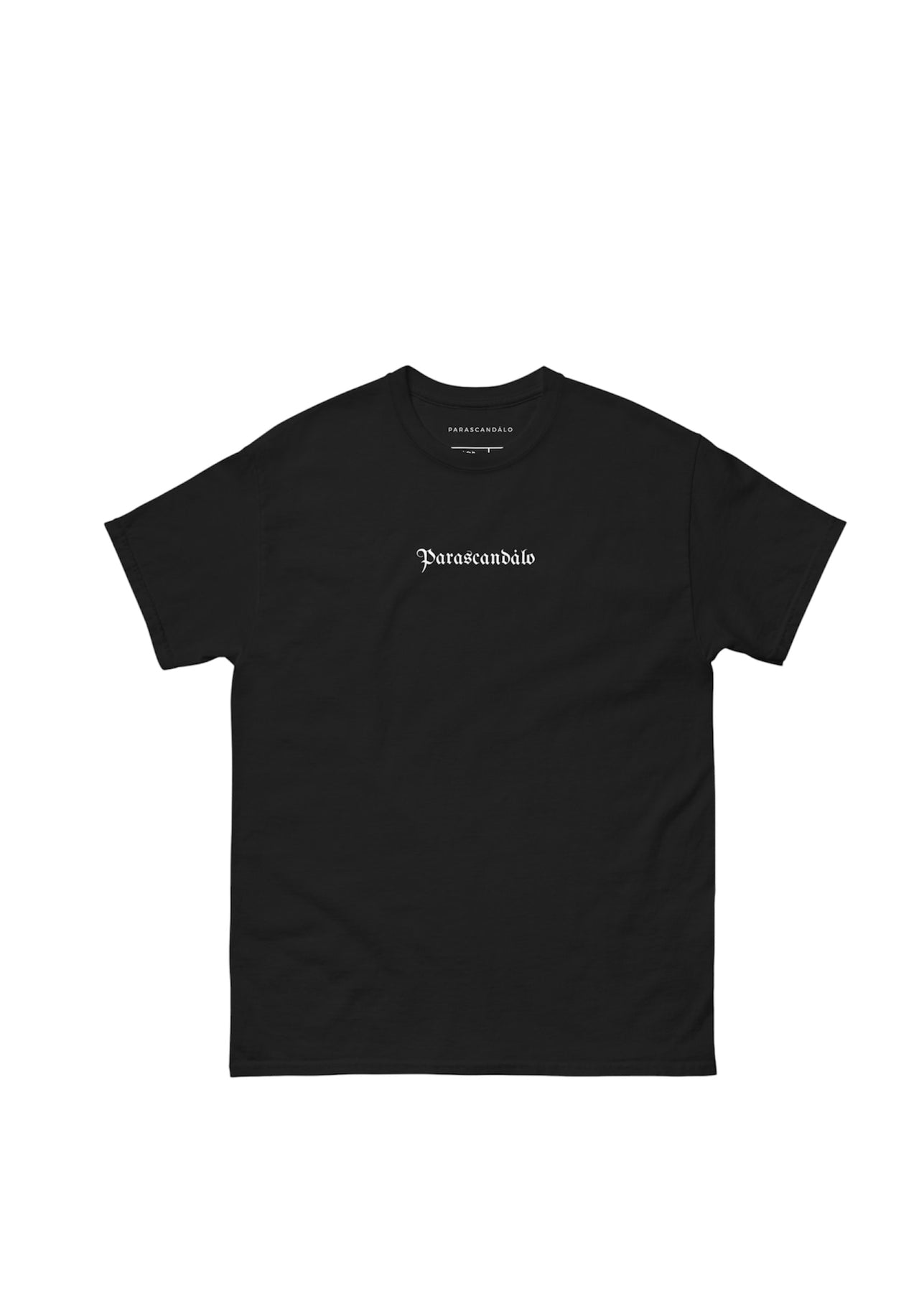 SCRIPT LOGO T-SHIRT BLACK