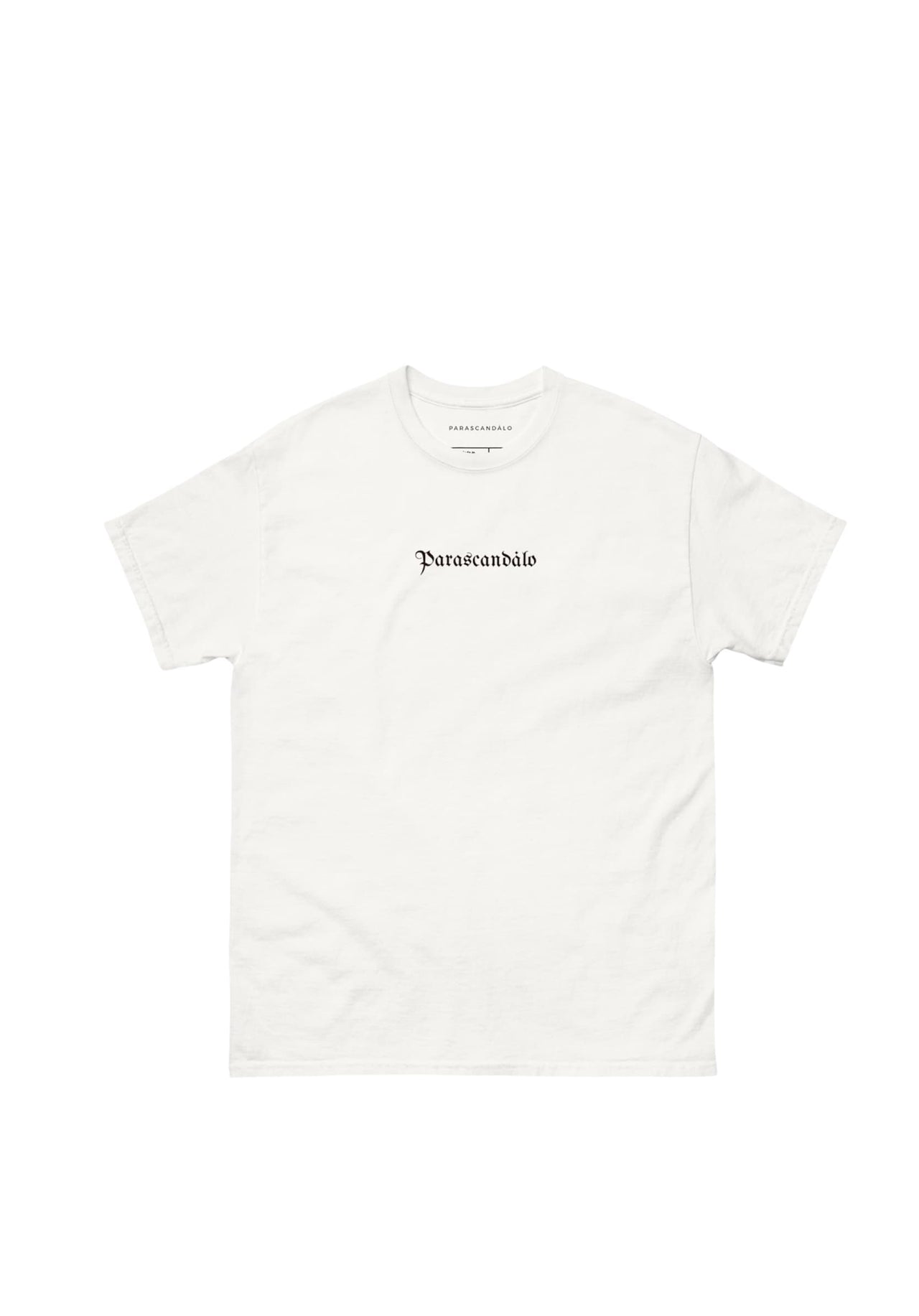 SCRIPT LOGO T-SHIRT WHITE