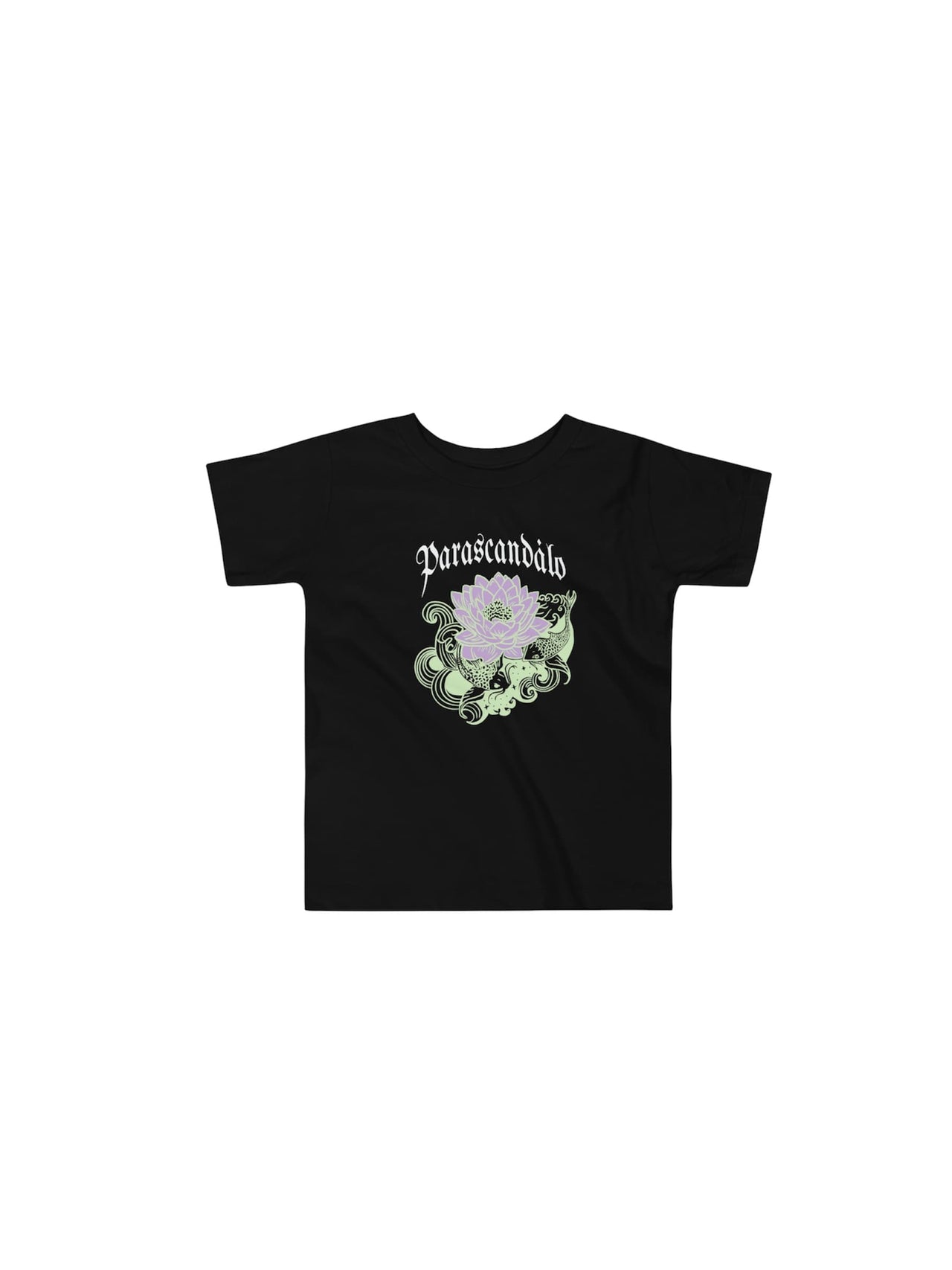 KIDS WATER LILY T-SHIRT BLACK