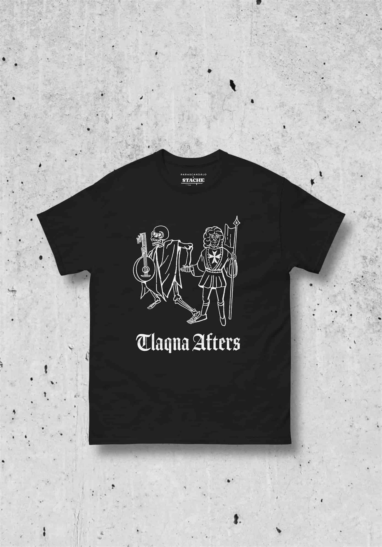 TLAQNA AFTERS T-SHIRT BY STACHE