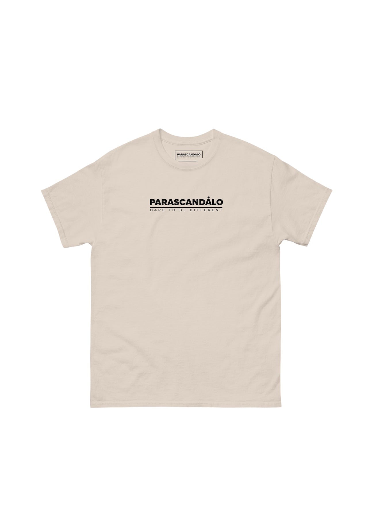 DARE TO BE DIFFERENT T-SHIRT BEIGE