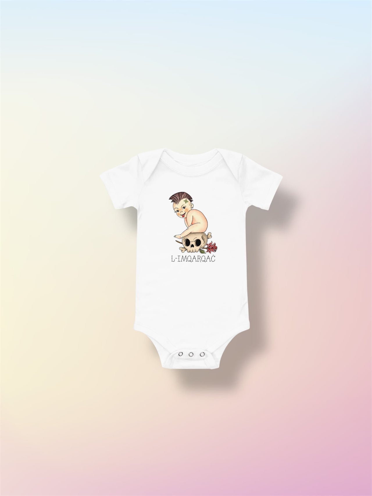 STACHE BABY L-IMQARQAĊ BODYSUIT