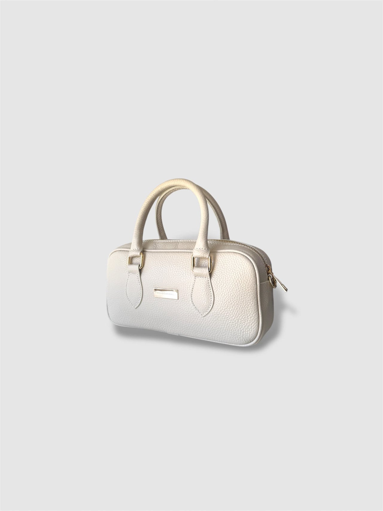 CUBOID LEATHER BAG PANNA