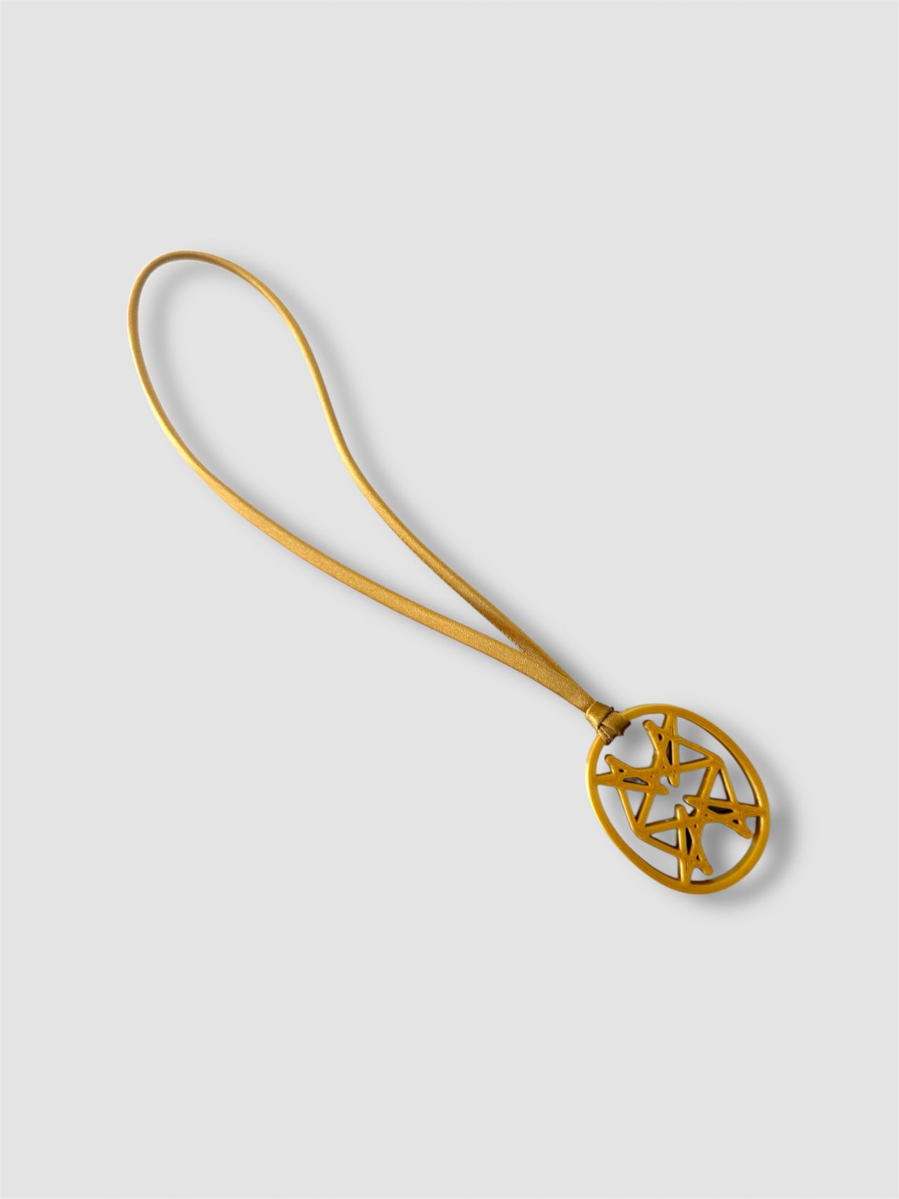 Monogram charm Small Golden