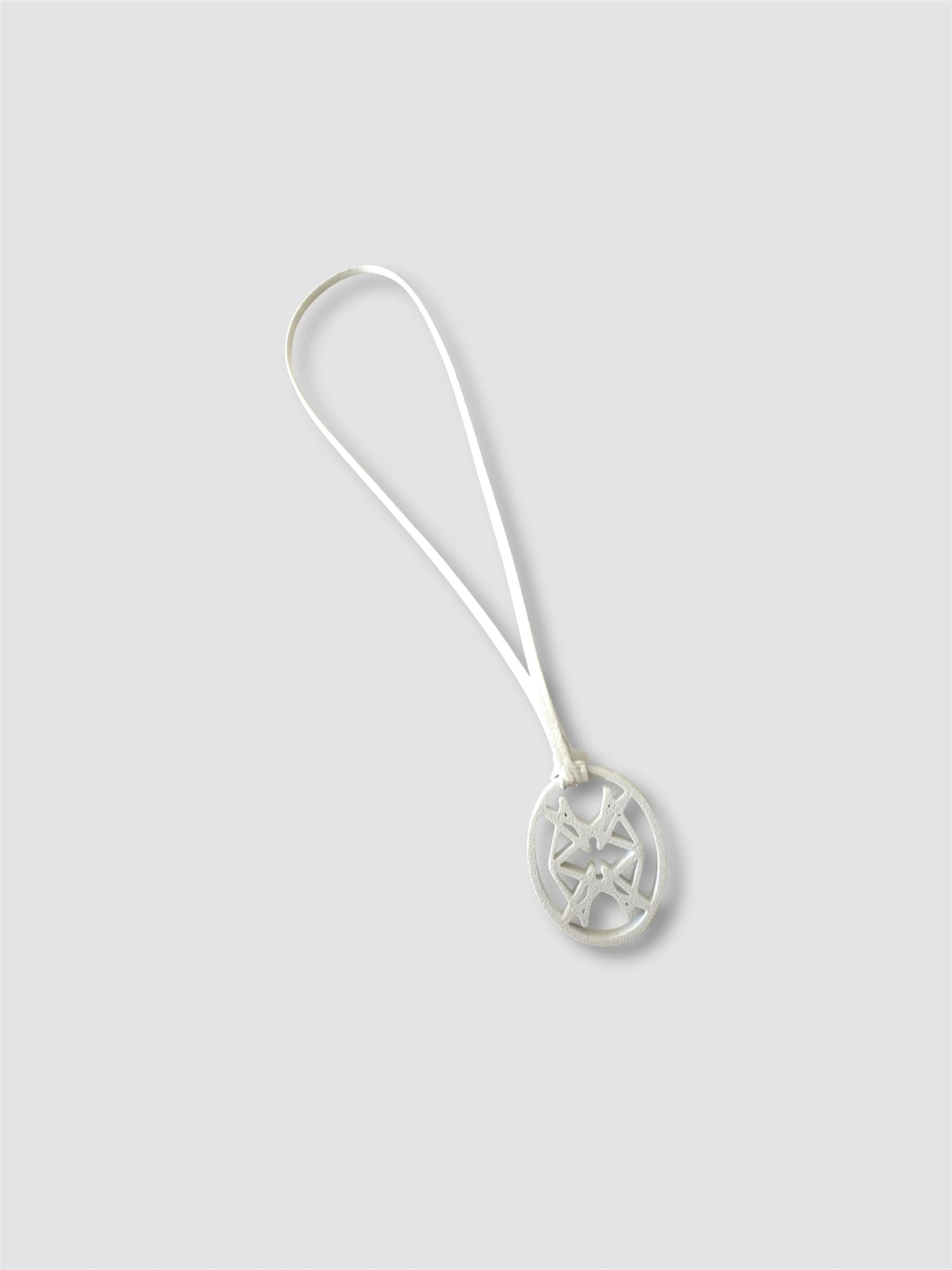Monogram charm Small  White