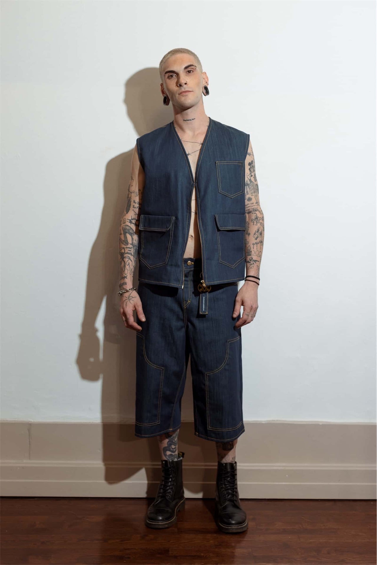 UTILITY VEST DENIM JACKET