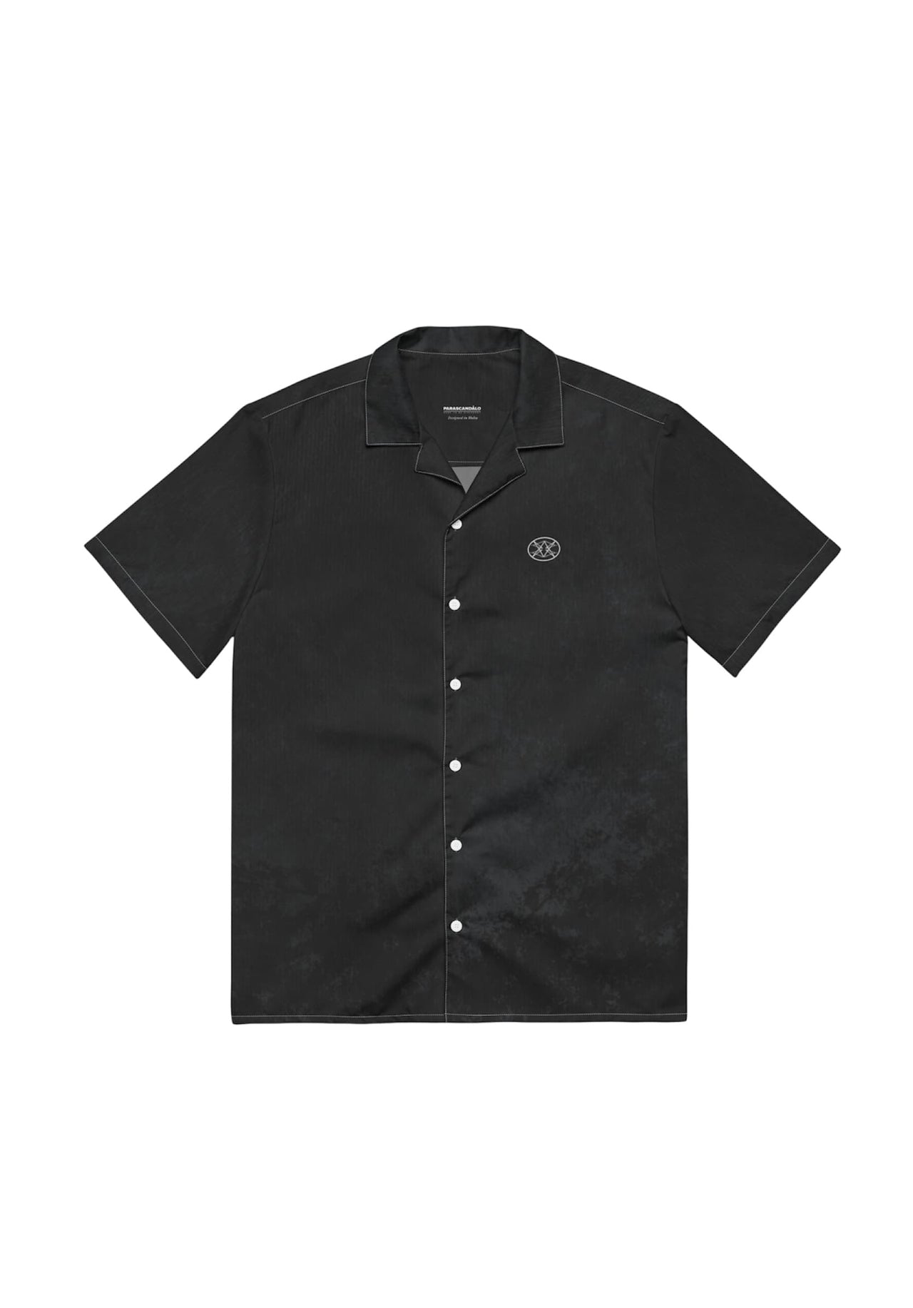 ACID WASH SHIRT BLACK