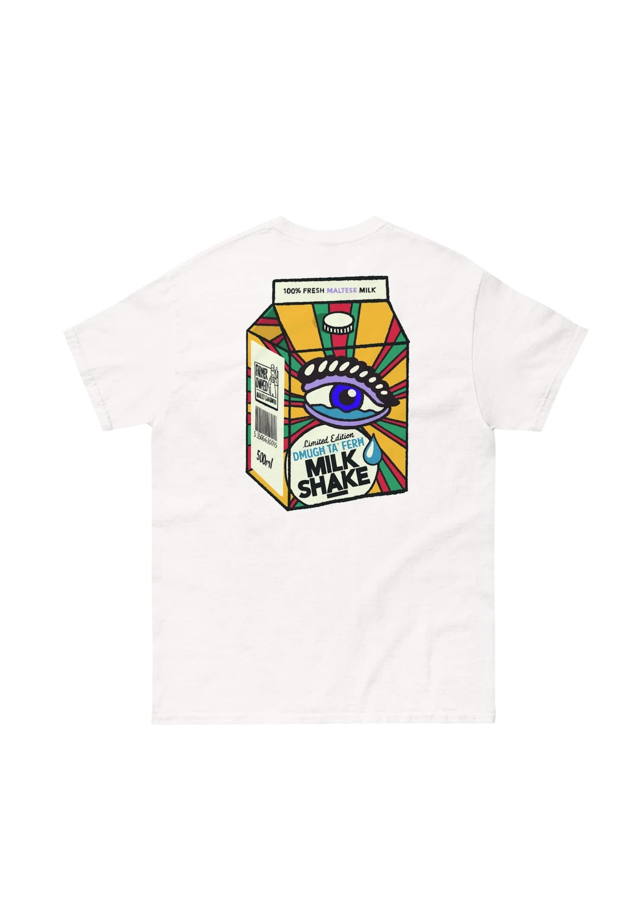 ĠENNA MILKSHAKE T-SHIRT BY PAULINE DOES GRAPHICS