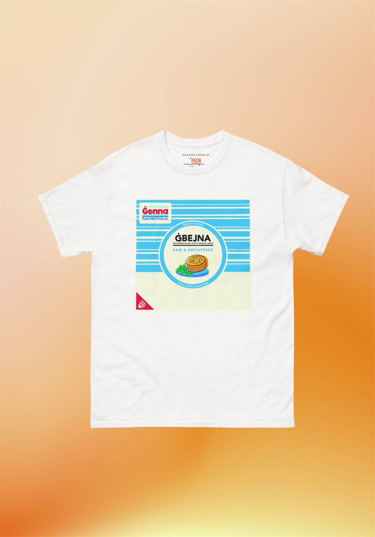 ĠBEJNA T-SHIRT BY PAULINE DOES GRAPHICS