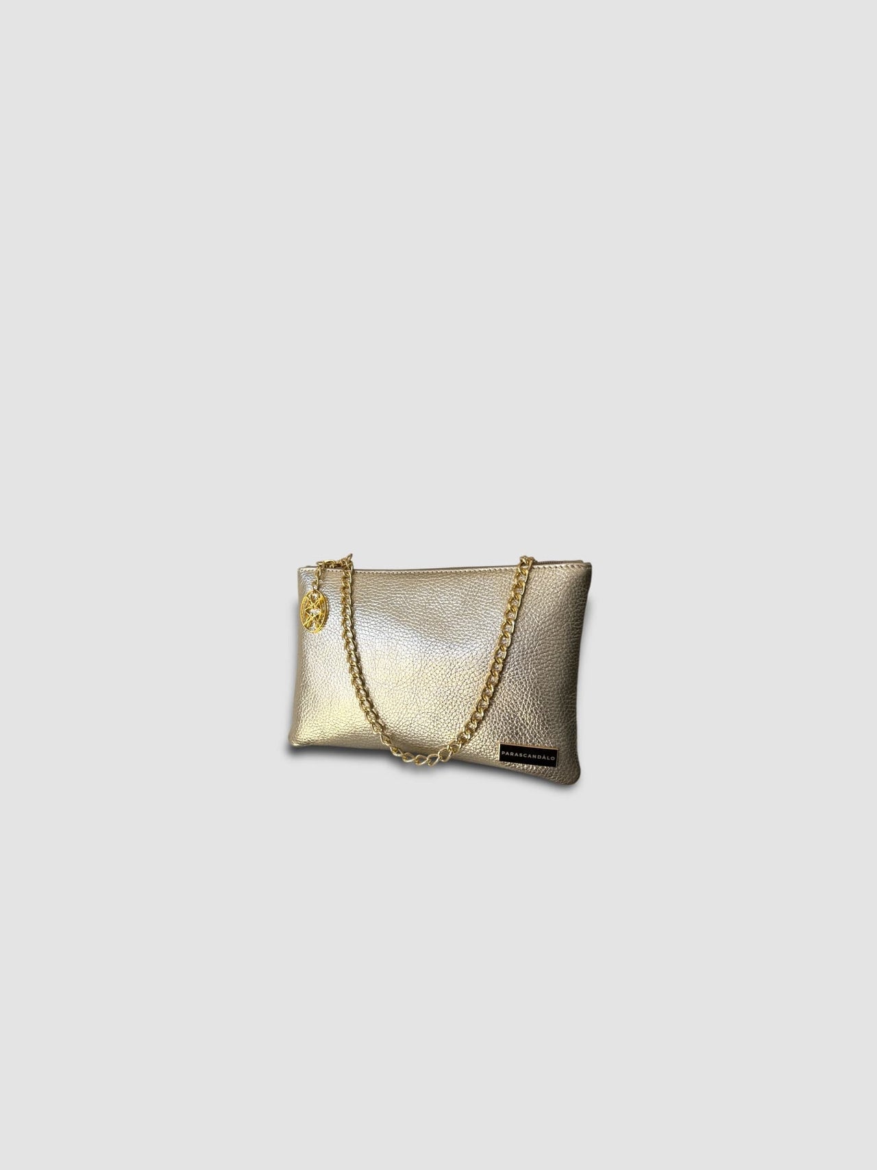 JULIA CLUTCH METALLIC GOLD