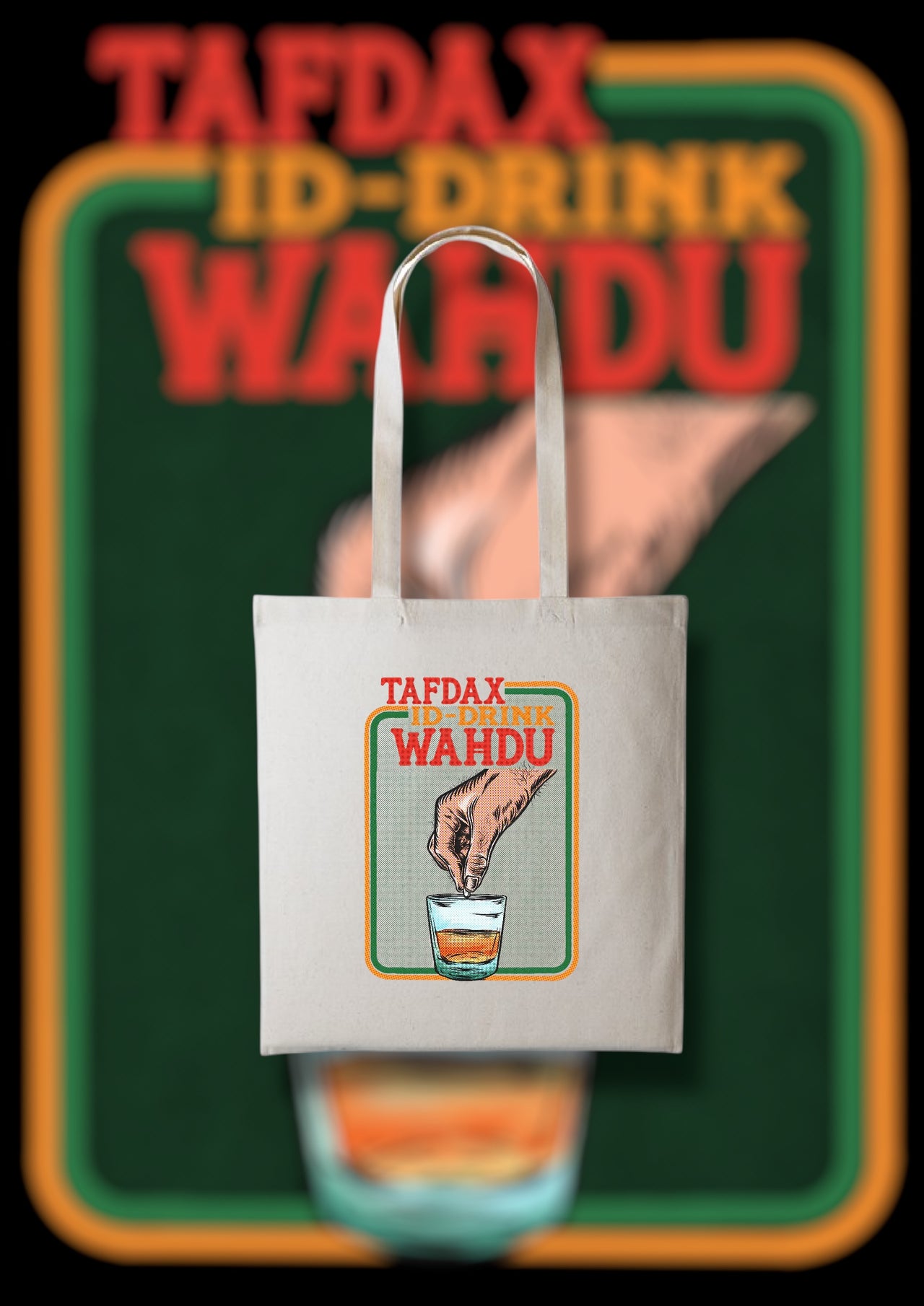 TAVDAX ID-DRINK WAĦDU TOTE BAG BY STACHE