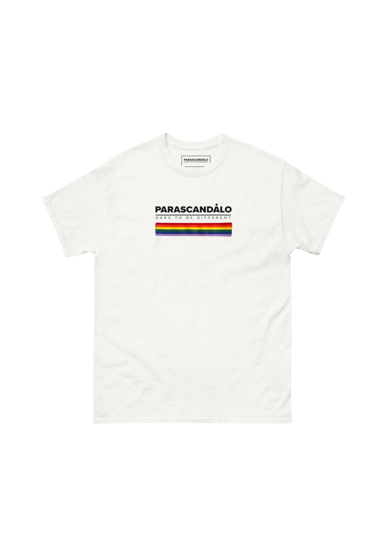 PRIDE DARE TO BE DIFFERENT T-SHIRT OFF WHITE