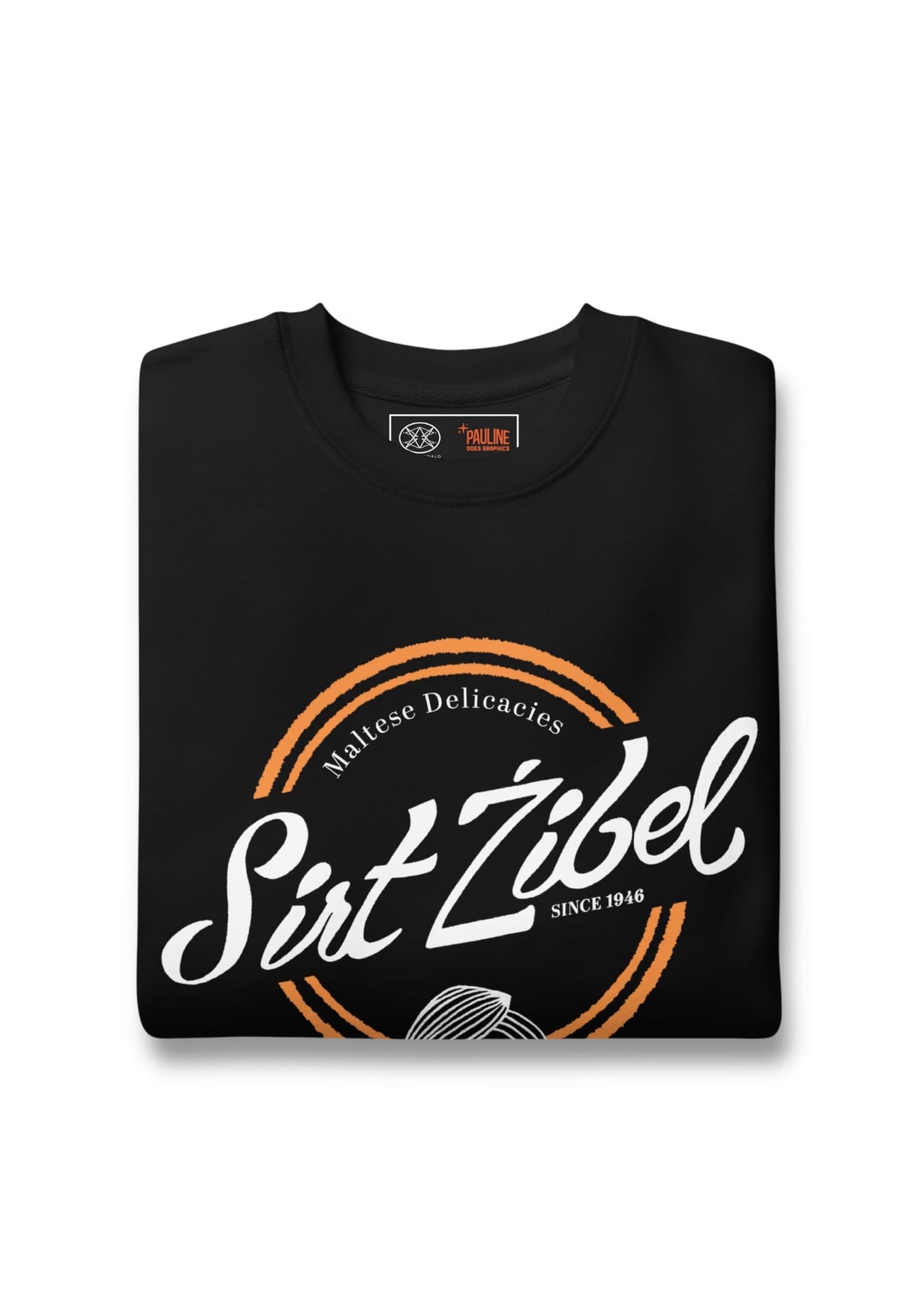 SIRT ŻIBEL SWEATSHIRT BY PAULINE DOES GRAPHICS