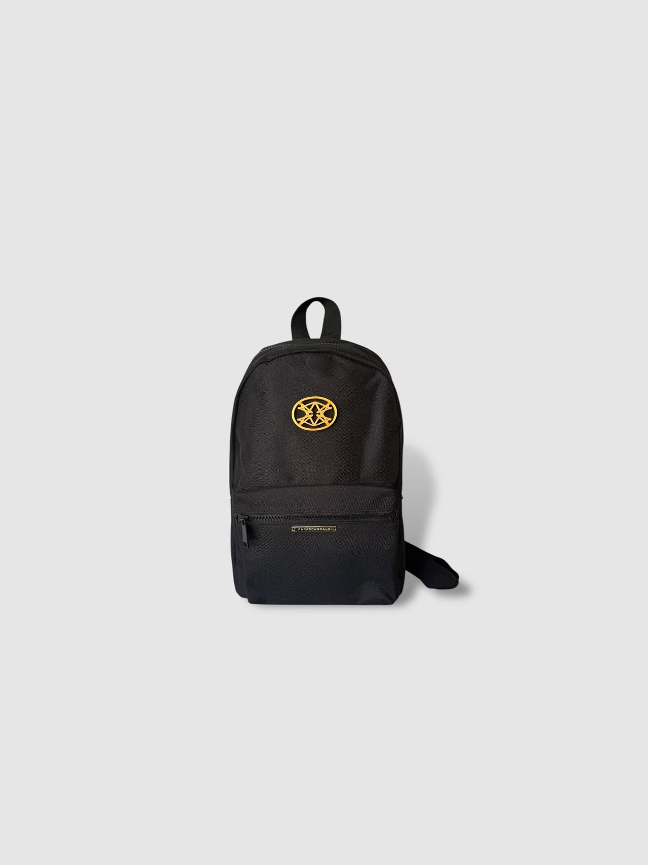 MONOGRAM MINI BACKPACK BLACK GOLD