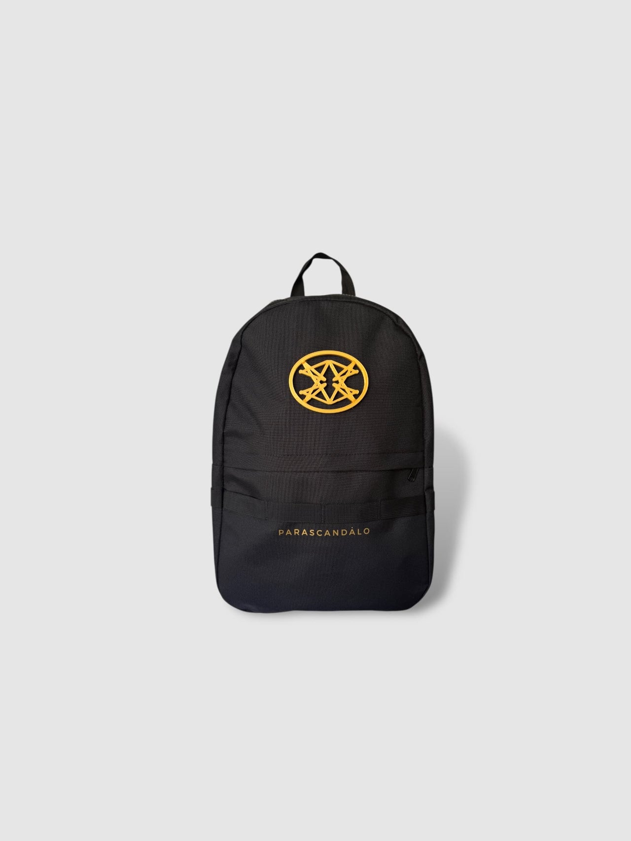 MONOGRAM LOGO BACKPACK BLACK GOLD