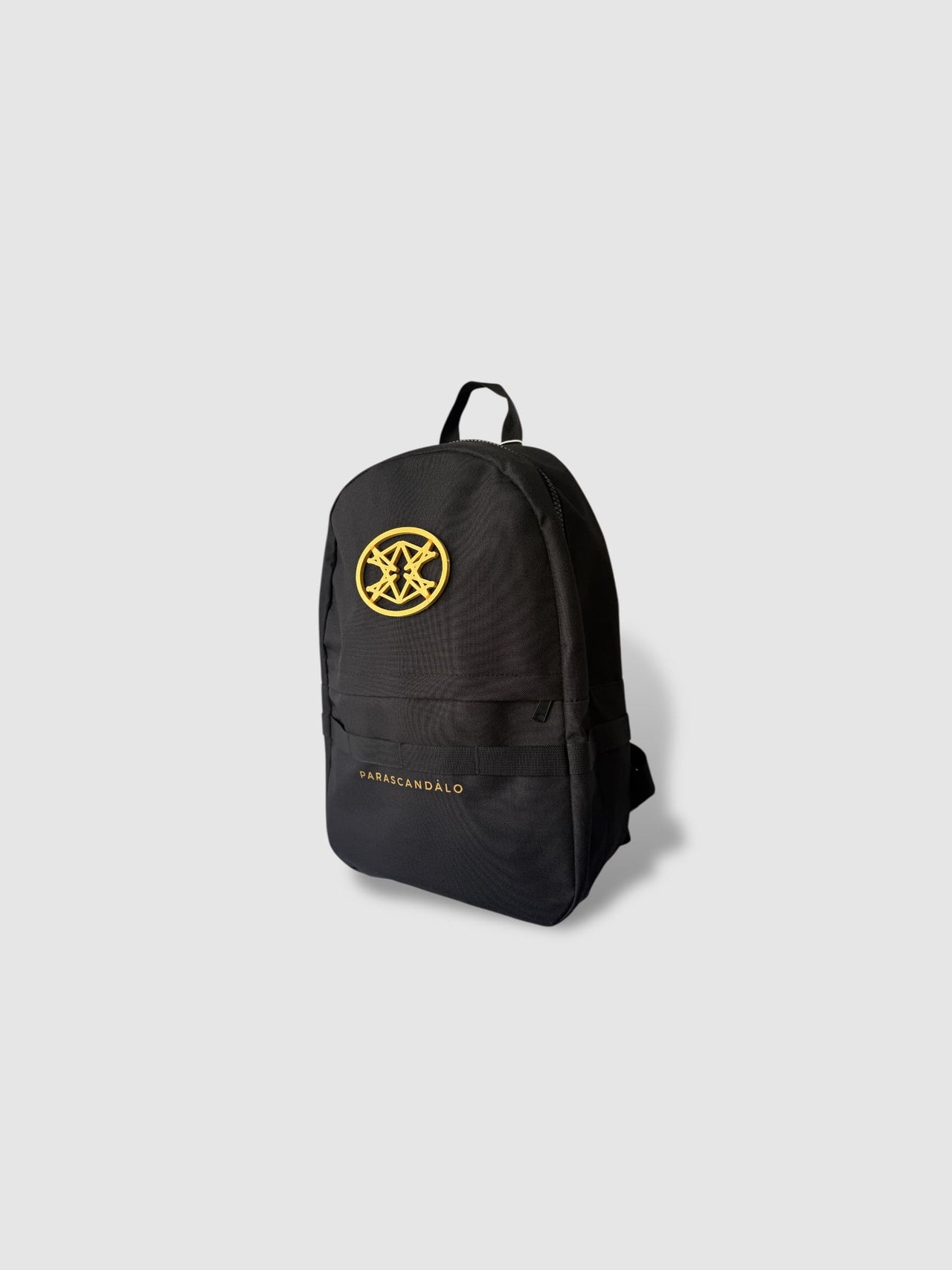 MONOGRAM LOGO BACKPACK BLACK GOLD