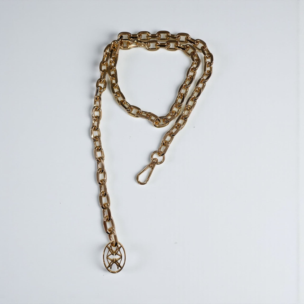 MONOGRAM LOGO CHAIN BELT