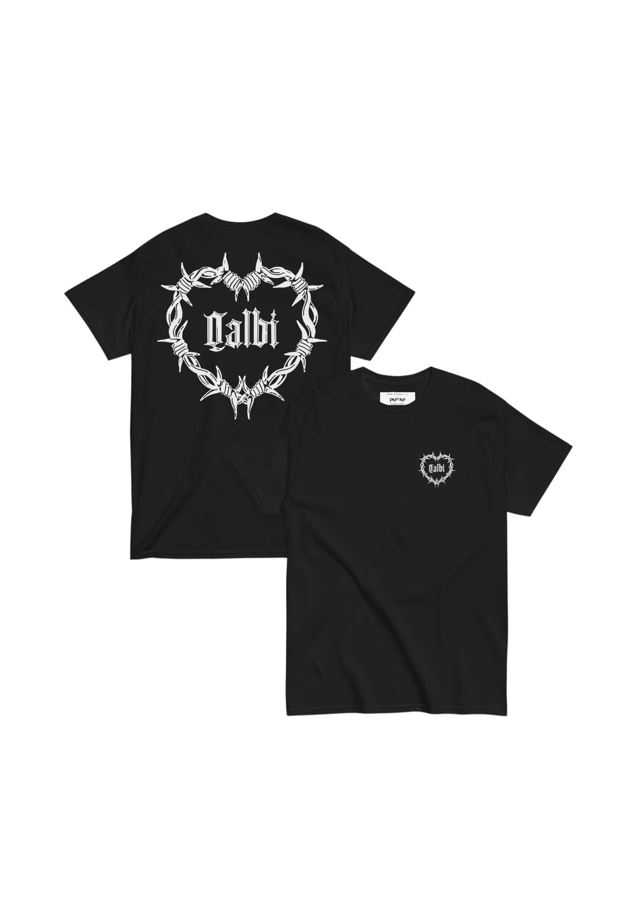 QALBI (front & back) T-SHIRT BY DRIPTRIP