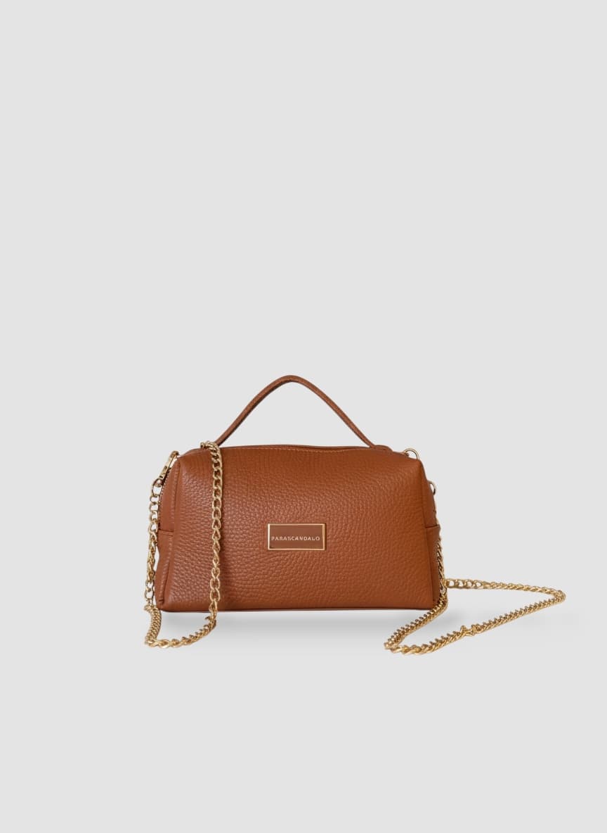 VANITY HANDBAG TAN