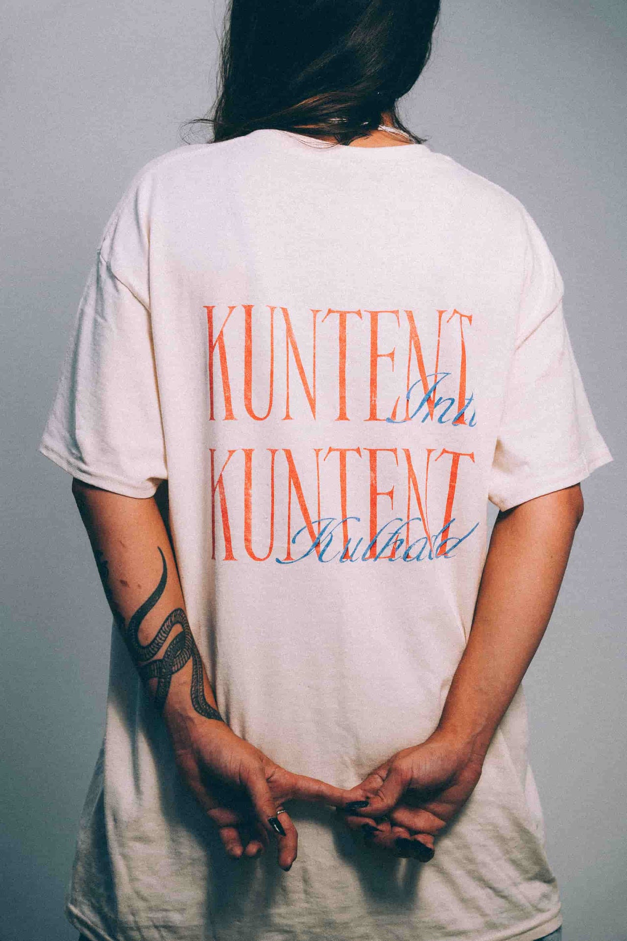 KUNTENT INT T-SHIRT BEIGE BY STACHE