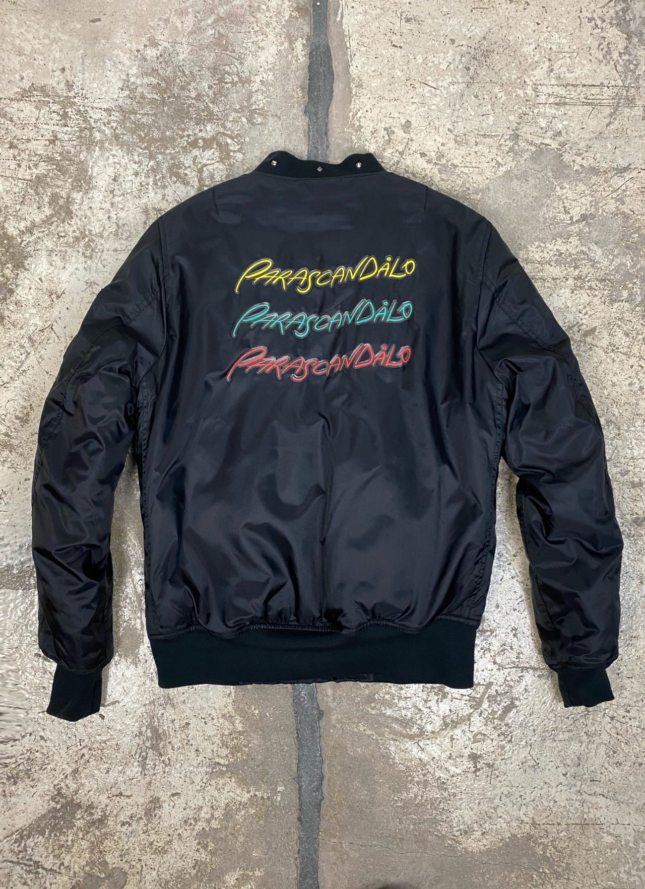 TRIP LOGO PUFFED BOMBER JACKET