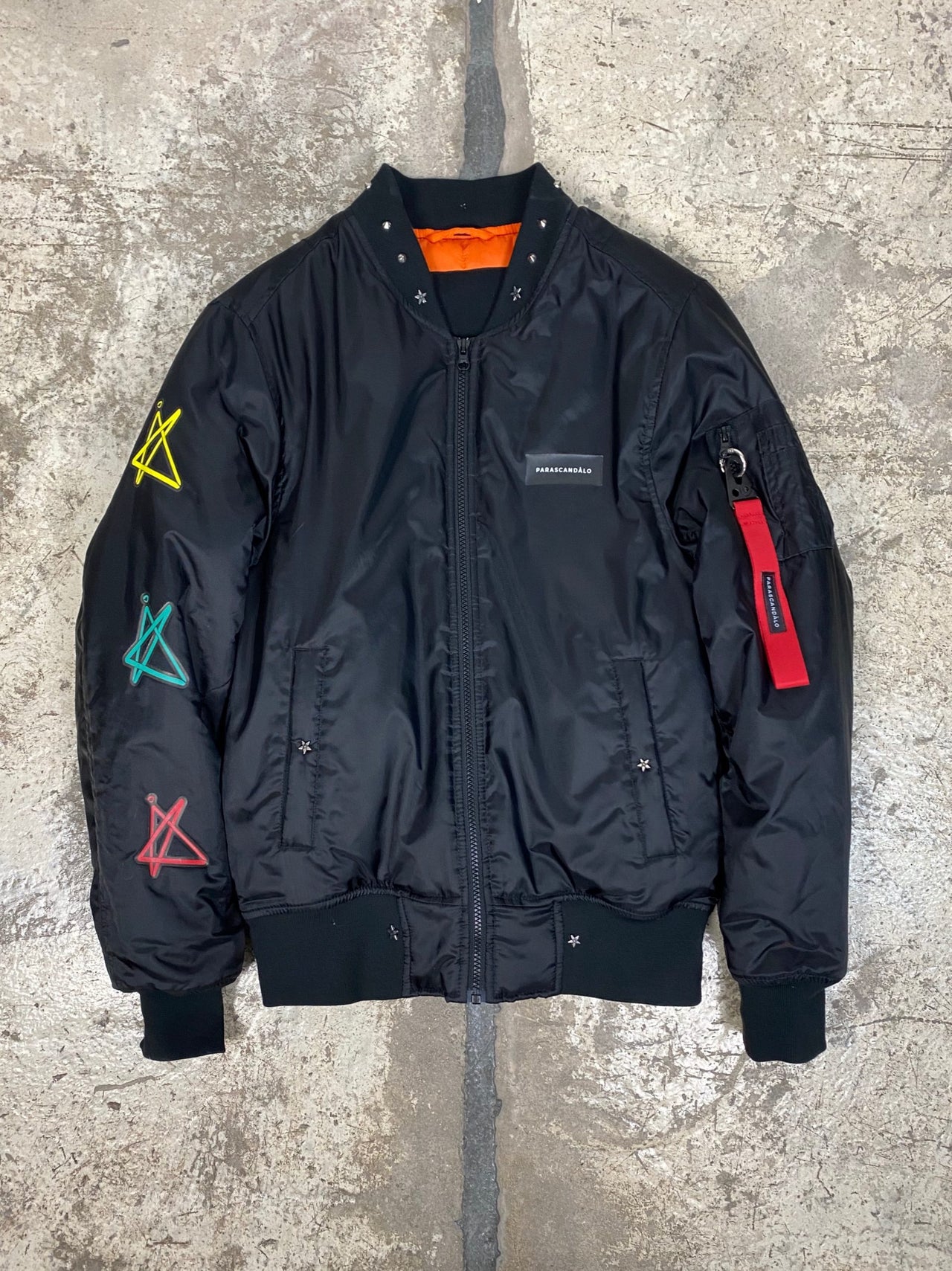 TRIP LOGO PUFFED BOMBER JACKET