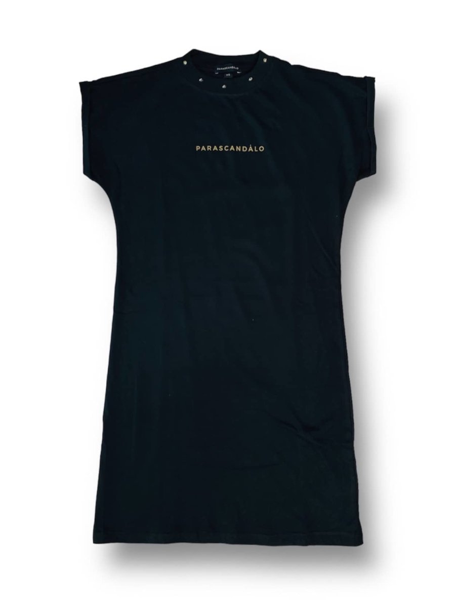 CLASSIC LOGO T-SHIRT DRESS BLACK