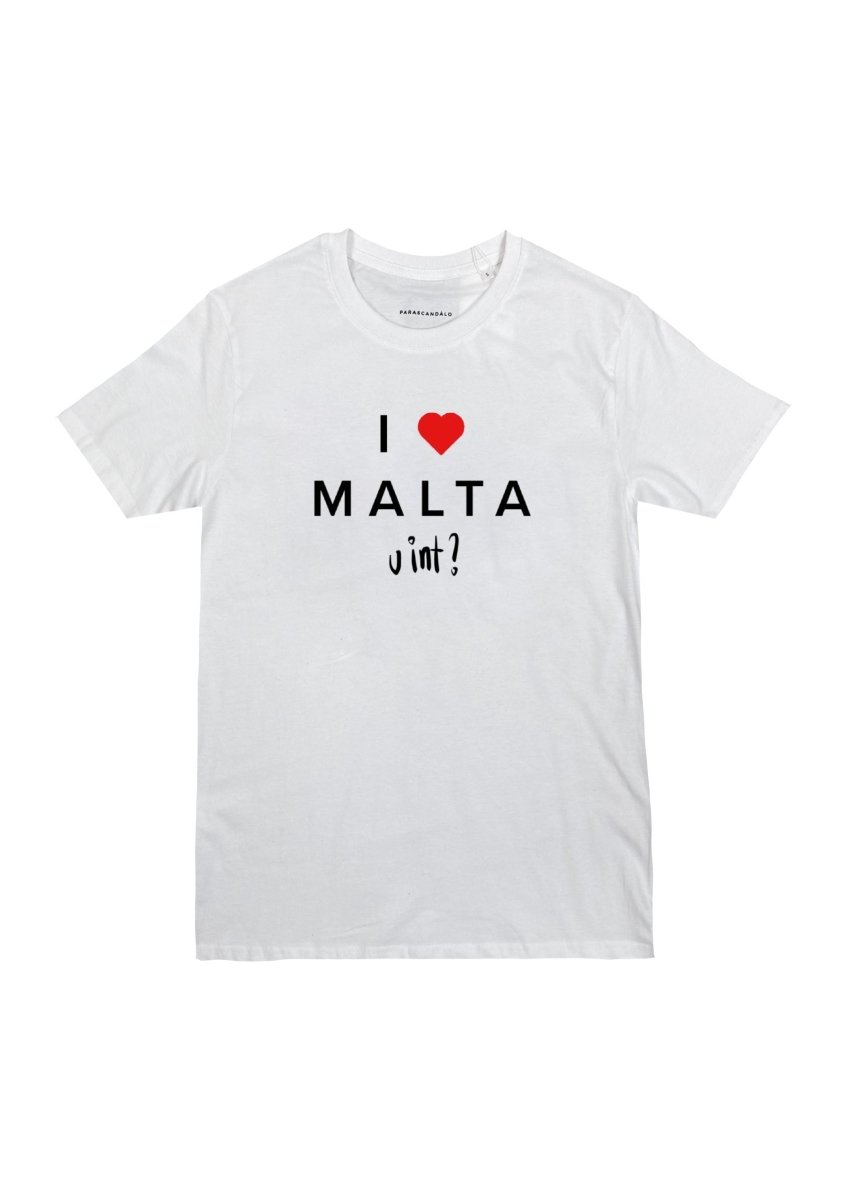 I LOVE MALTA T-SHIRT WHITE