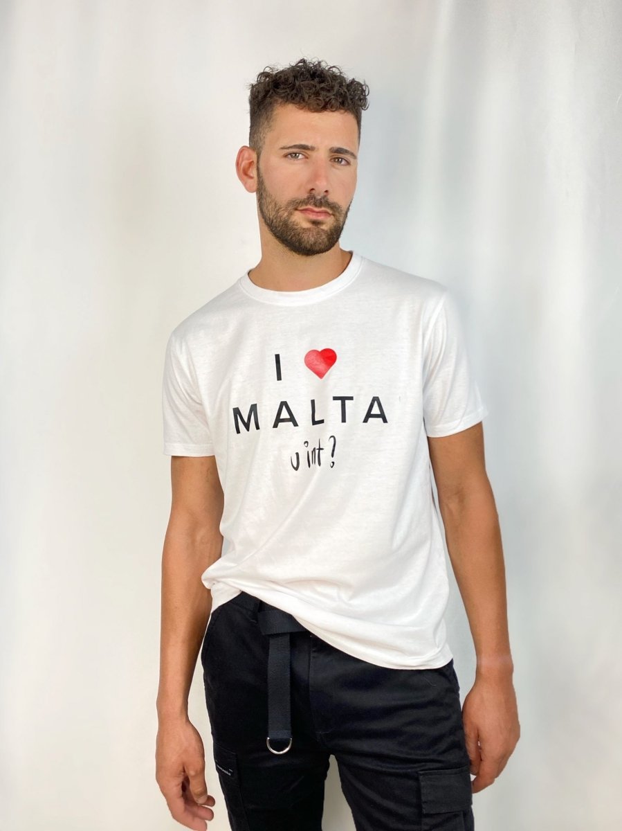 I LOVE MALTA T-SHIRT WHITE